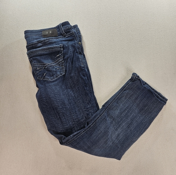 BKE Other - Title:BKE Nolan Jeans 38x32 Straight Dark Wash Stretch Denim